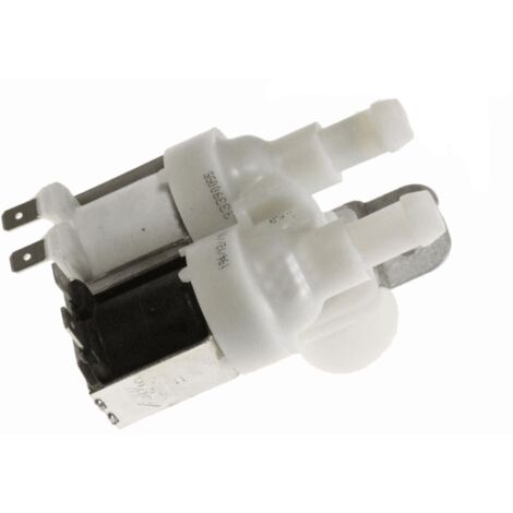 ELECTROVANNE 2V (90°) AVEC REDUCTEUR pour LAVE LINGE CANDY -...