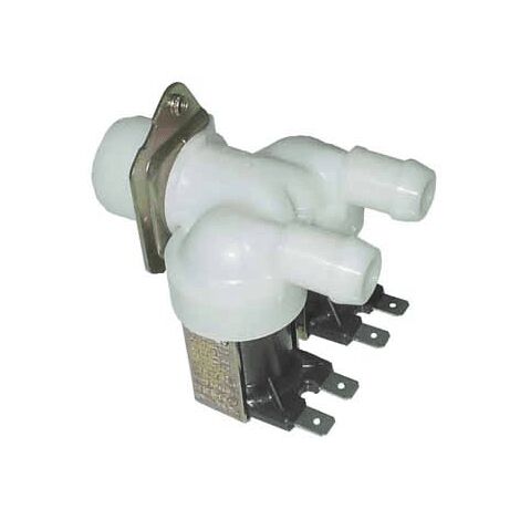 ELECTROVANNE 2VOIES 180° Ø13MM POUR LAVE LINGE BRANDT - 55X8403