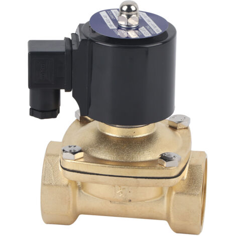 Électrovanne 2W-400-40 en cuivre à membrane normalement fermée, 24V AC
