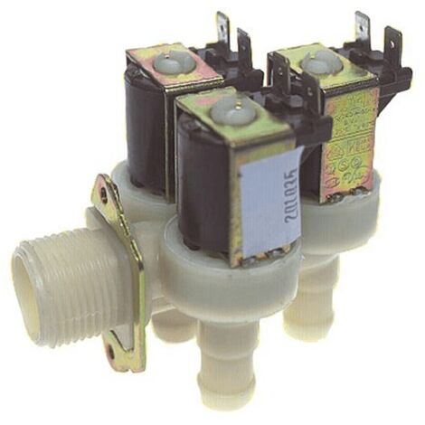 ELECTROVANNE 3 VOIES pour LAVE LINGE ADAPTABLE MIELE -...