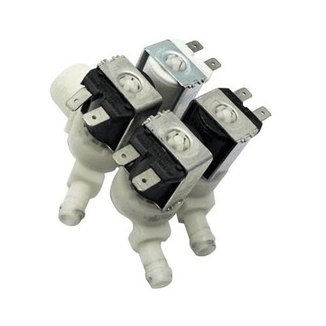 ELECTROVANNE 4 VOIES A COSSE AMP pour LAVE LINGE FAGOR -...