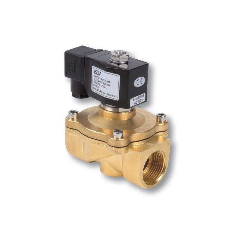 Electrovanne à action directe normalement fermée sous tension 220V, diamètre 12x17.