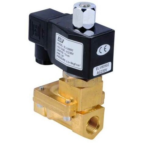 Electrovanne bronze 1'' NO action indirecte
