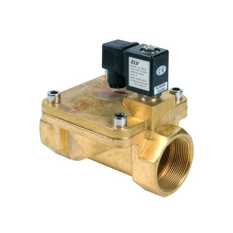 Electrovanne bronze 2'' nf action indirecte