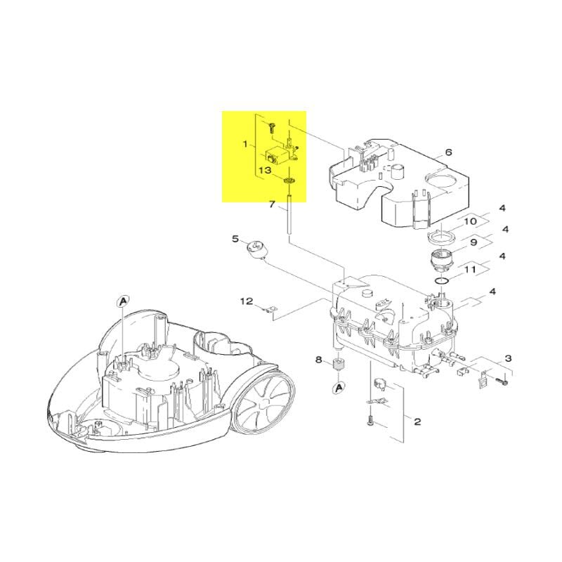 Electrovanne Complet Pour Petit Electromenager Karcher - 47430150
