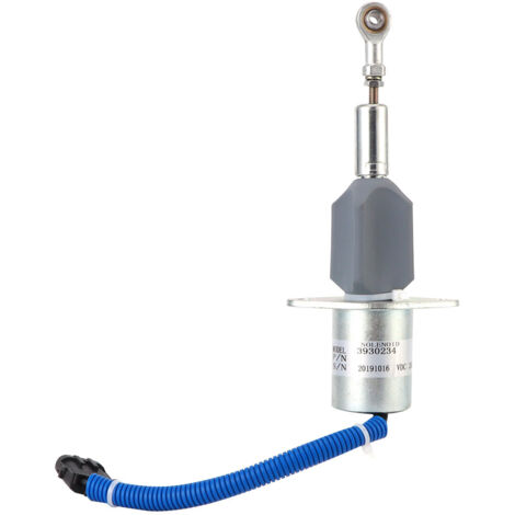 Électrovanne d'arrêt 24V CC pour moteur Cummins 6.3CT 8.3L, pièce détachée SA‑4355‑24, référence 3930234.