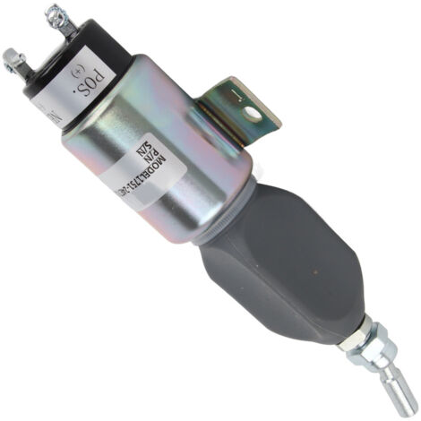 Électrovanne d'arrêt 24V pour moteur Mitsubishi 1751‑24E7U1B1A - Pièces détachées moteur diesel
