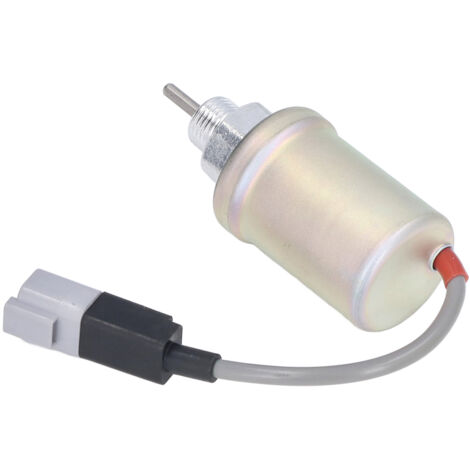 Électrovanne d'arrêt 24V pour moteur Perkins HL403C-15 - Solénoïde de coupure de carburant U85206452