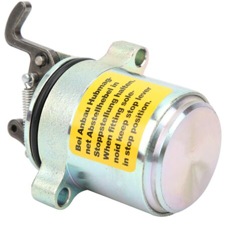Électrovanne d'arrêt Deutz 12 volts 0427-2733, électrovanne de sécurité moteur, solénoïde d'arrêt pour Deutz.