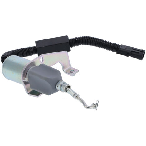 Électrovanne d'arrêt moteur pour excavatrice 24V, accessoire de coupure de carburant TOSD-03-100