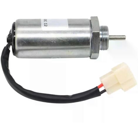 Électrovanne d'arrêt moteur pour pelle hydraulique ISUZU EX400 3LD1 3LD2 4LE1 12V 897329-5680 8973295680
