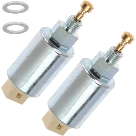 Électrovanne de carburant de remplacement pour carburateur 499161 498231 496592 695423 699915 699916 699878 794572 796109 799728 Électrovanne pour tondeuse à gazon (pack de 2)