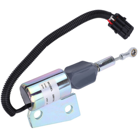 Électrovanne de coupure 24V pour moteur Cummins - Commande d'arrêt d'huile 3991168 - Pièces détachées moteur diesel