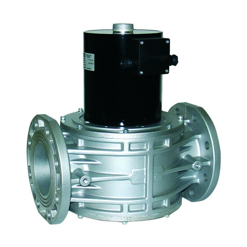 Electrovanne de coupure de gaz à réarmement automatique 360 mbar DN80 PN16, 310mm