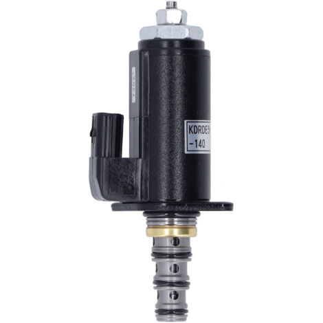Électrovanne de pompe hydraulique en acier allié électrique pour excavatrice KOBELCO.