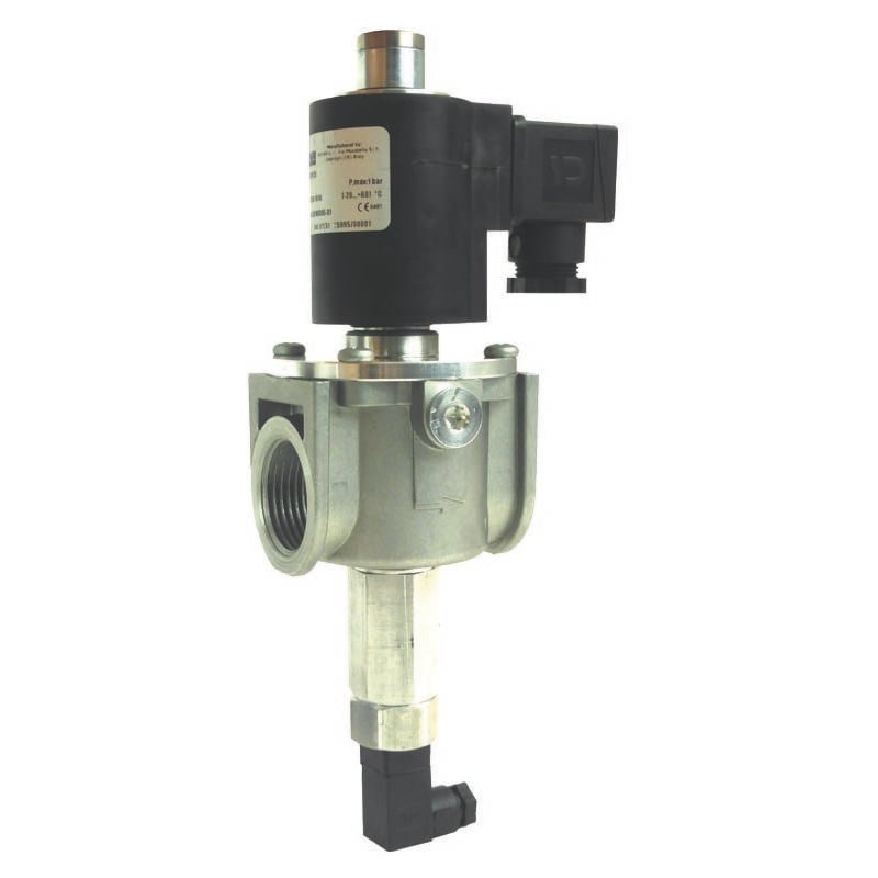 Electrovanne de purge de gaz automatique 3/4' normalement ouverte 230v pmax 1 bar