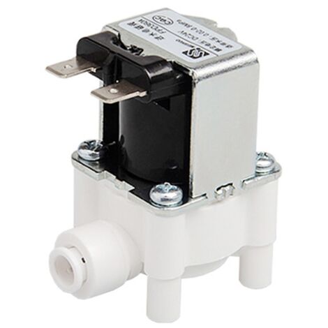 Électrovanne d'entrée 1/4" 24V résistante à l'usure pour systèmes de filtration domestique