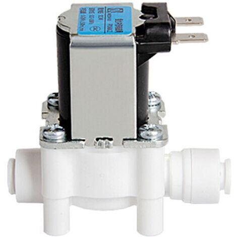 Électrovanne d'entrée 24V, purificateur d'eau sûr et résistant à l'usure pour filtres domestiques, purificateurs d'eaux usées 3/8 pouces.