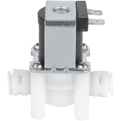 Électrovanne d'entrée d'eau DC12V normalement fermée en acier inoxydable, robuste et durable pour flux d'eau et d'air