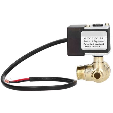 Électrovanne électrique, retard silencieux, pour accessoires de pompe de compresseur d'air OTS AC/DC 220V
