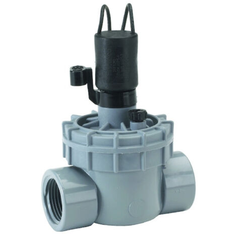 Electrovanne gaz femelle-femelle 26-34 – Tension 24V AC – Corps PVC résistant aux UV – Débit 7,2M3/H – Pression 1B à 10B