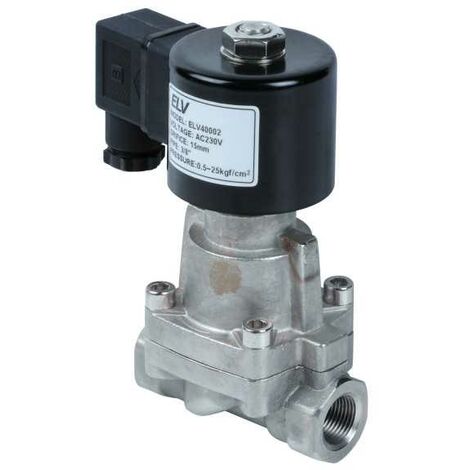 Electrovanne inox vapeur 1'' NF