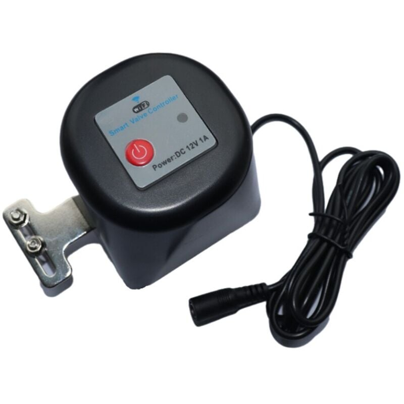 Lectrovanne intelligente, réglable, WiFi, ip 44, 12V, 1A, Compatible Tuya, noire