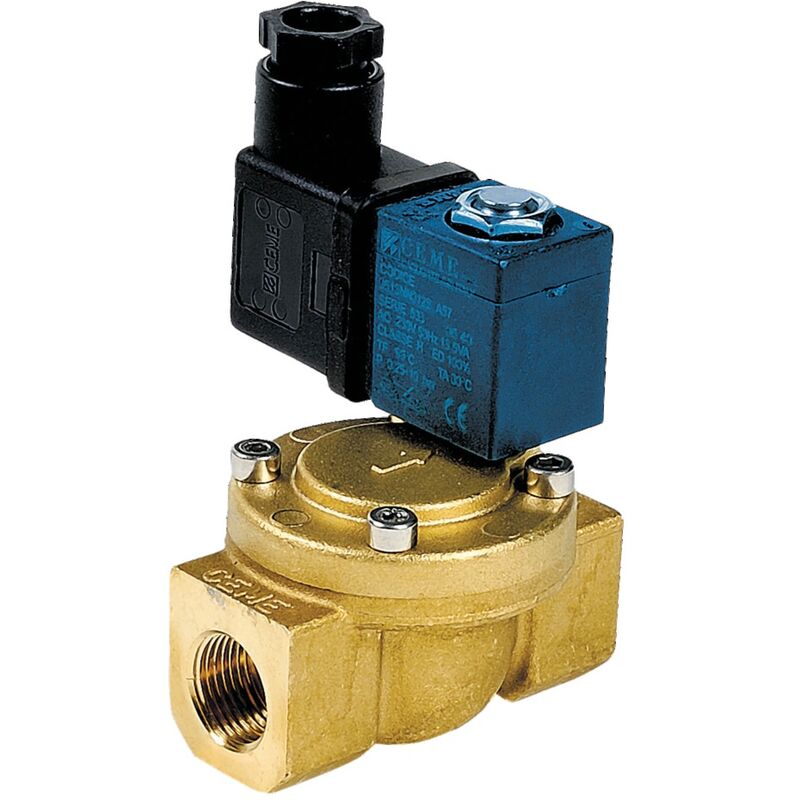 Lectrovanne laiton normalement fermée ESM85 Femelle - Femelle 24v 0,3 à 10bars 15x21