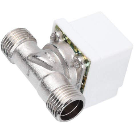 Électrovanne normalement fermée 1/2" filetage mâle, vanne électrique eau 24V DC