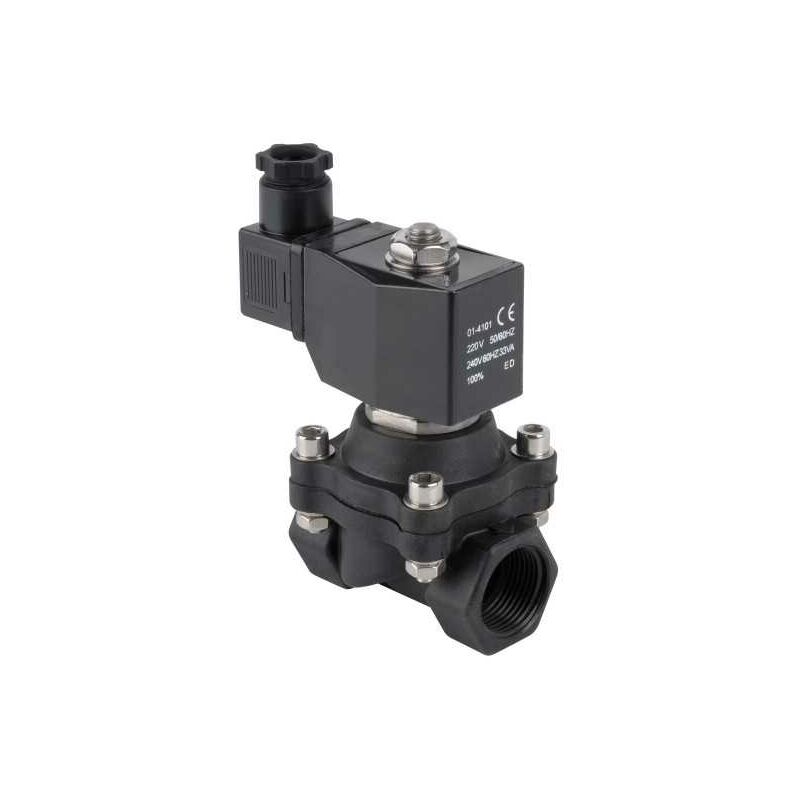 ELV - Electrovanne plastique 1/2'' no action directe