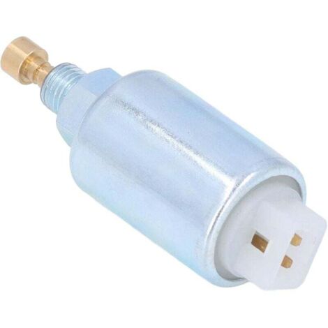 Electrovanne pour tondeuse à gazon, installation facile Electrovanne de coupe de carburant en fer Résistant à l'usure Exquis pour 499161498231 496592 695423 699915 699916 699878
