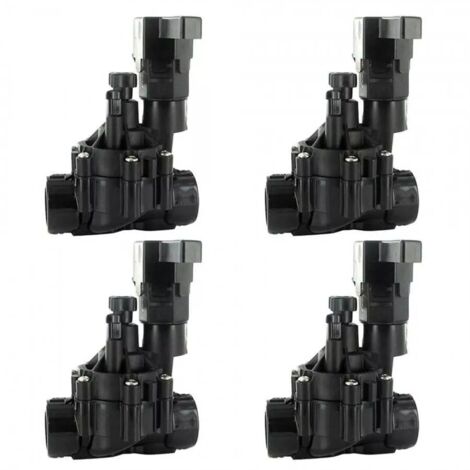Électrovanne Rain Bird 100-DVF 9 V avec régulateur de débit (lot de 4) Offre exclusive