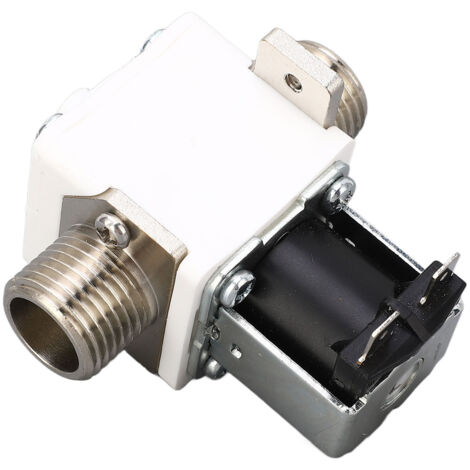Électrovanne Solénoïde Laiton 1/2" DC 24V, Étanchéité Améliorée pour Systèmes d'Eau