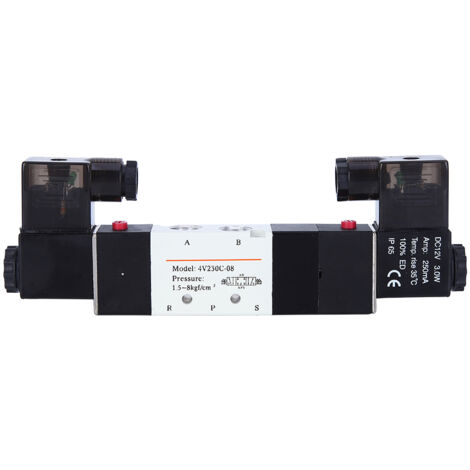 Électrovanne, vannes à air 4V230-08C pour l'automatisation