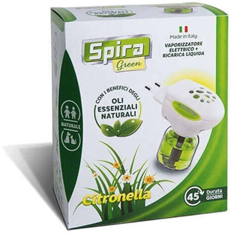 Electroventilador Enchufe de Carga Liqui. Espiral Verde
