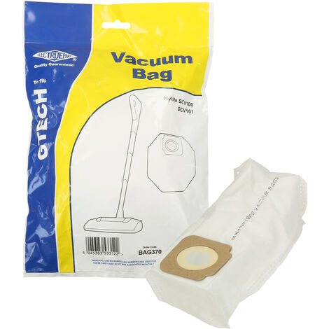 GTECH 5x Dust Bags For Gtech HyLite SCV100 SCV101 Series Vacuum Cleaner Hoover 
