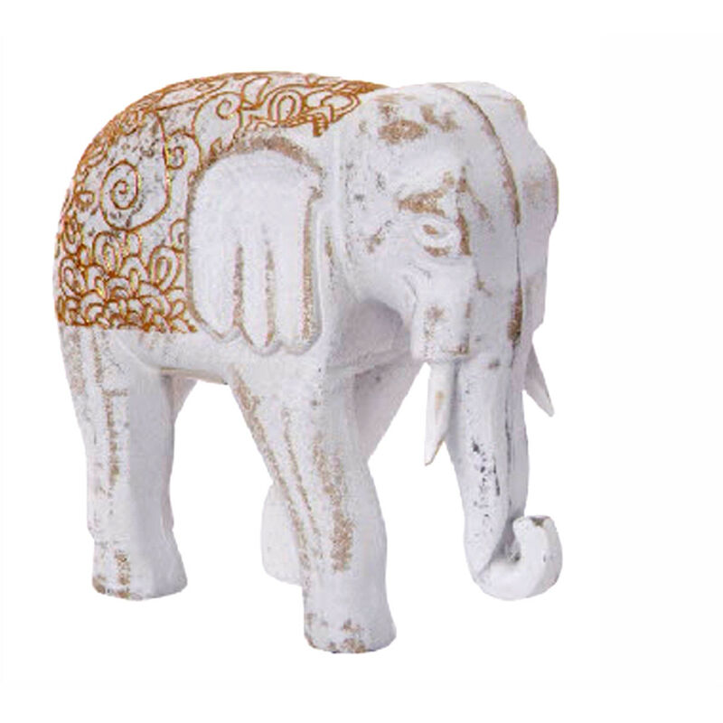 

Elefante de Madera Decape para decoración