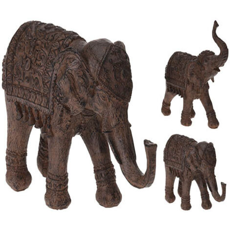 ELEFANTE PEQUEÑO 25X9X16 CM SURTIDO