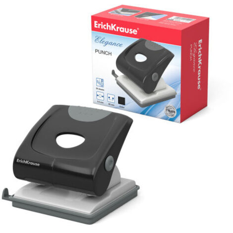 Elegance perforador de papel 30 hojas Negro