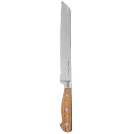 ELEGANCIA Brotschneider, Edelstahl, 33 cm - Secret de Gourmet