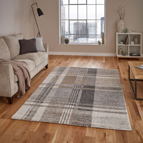 THINK RUGS Elegant 4892 Beige Grey 120cm x 170cm Rectangle