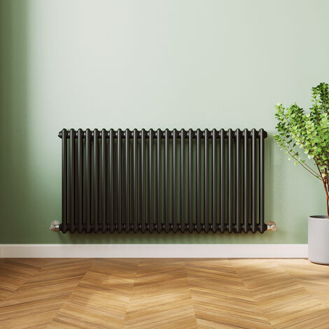 ELEGANT 600 x 1190mm 2 Column Radiator Traditional Central Heating Radiators Design for Bedroom, Dining Room, Living Room
