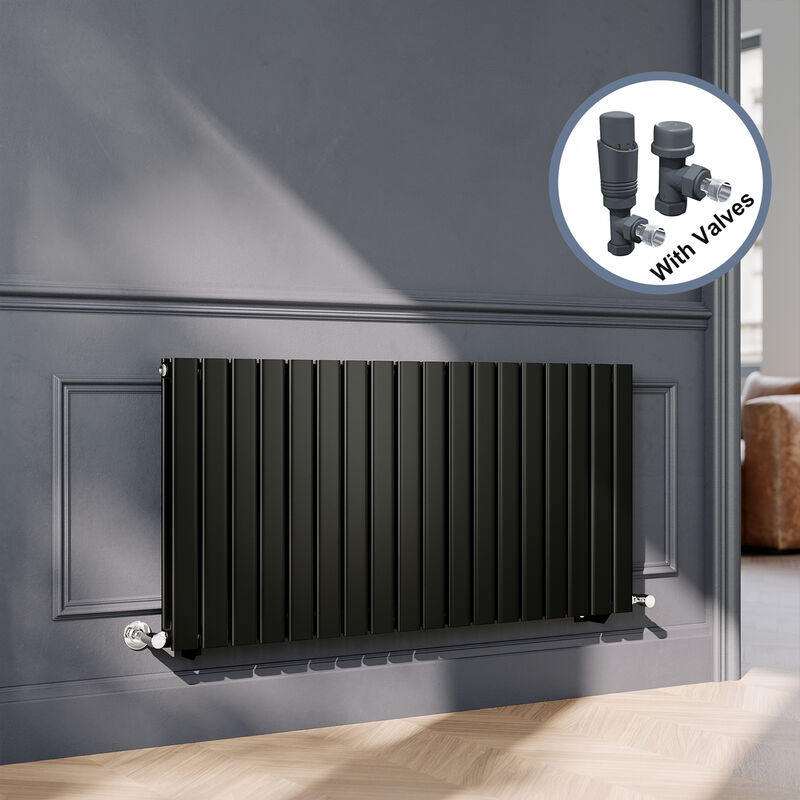Image of ELEGANT Black Flat Panel Central Heating&hellip;