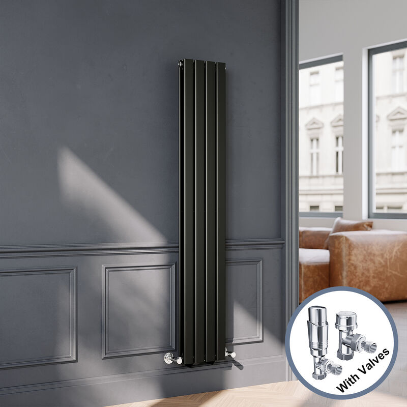 Image of Elegant - Black Flat Panel Central&hellip;
