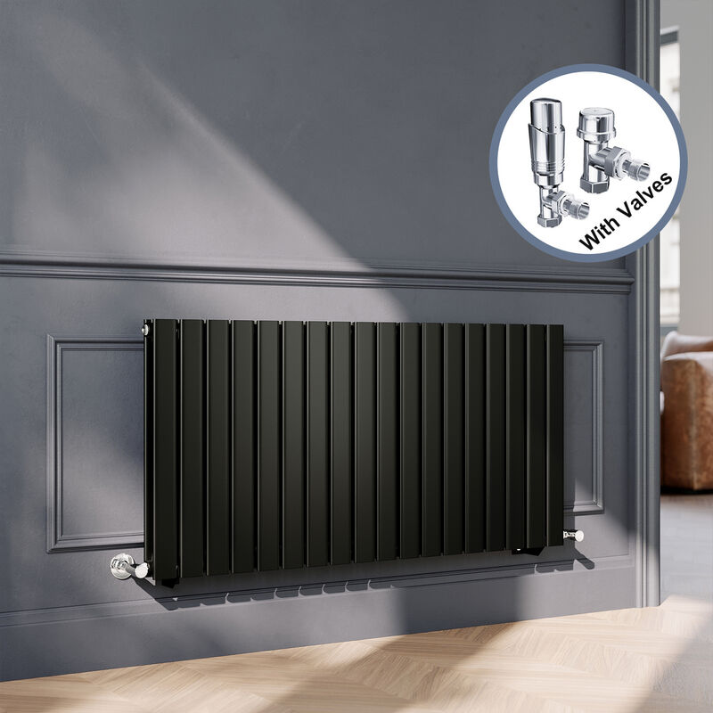 Image of ELEGANT Black Flat Panel Central Heating&hellip;