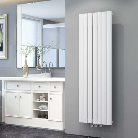 ELEGANT Design Heizkörper Flachheizkörper Weiß 1600x539mm Vertikal Einlagig