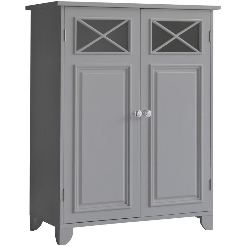

Elegant Home Fashions Armario Mueble De Baño Dawson De Madera Gris EHF-6841G