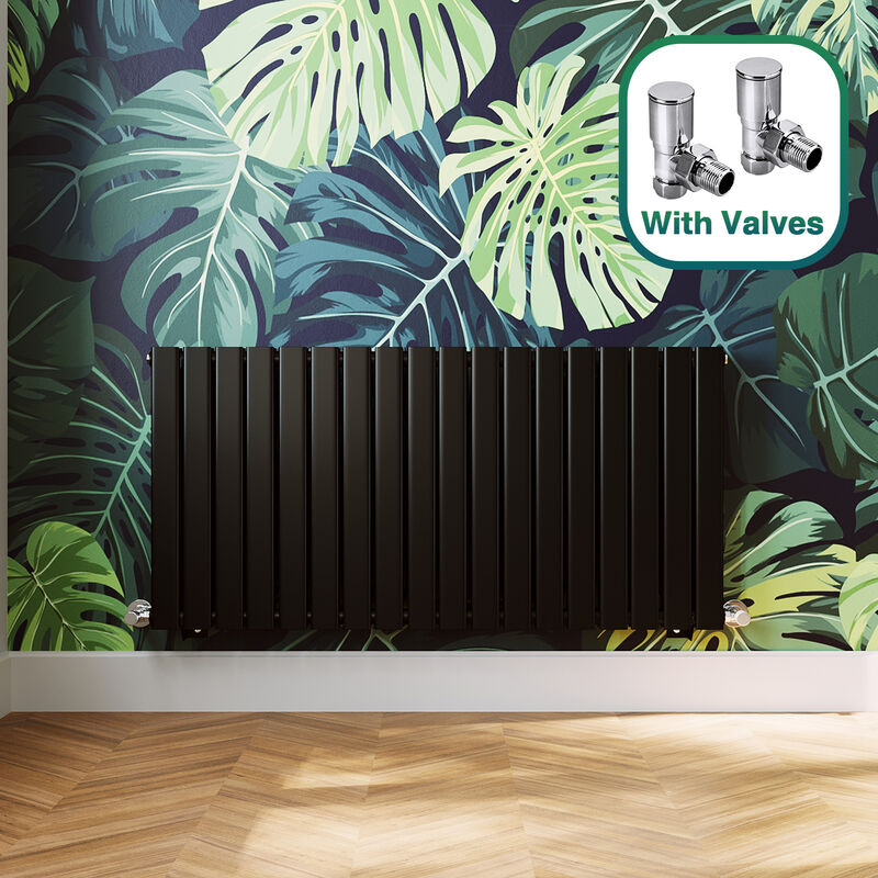 Image of ELEGANT Modern Black Flat Panel Central&hellip;