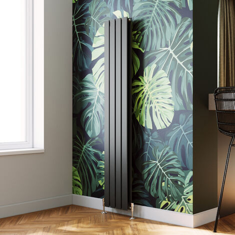 ELEGANT Radiator 1800 x 300 mm Vertical Designer Double Flat Panel High Heat Output Central Heating, Anthracite