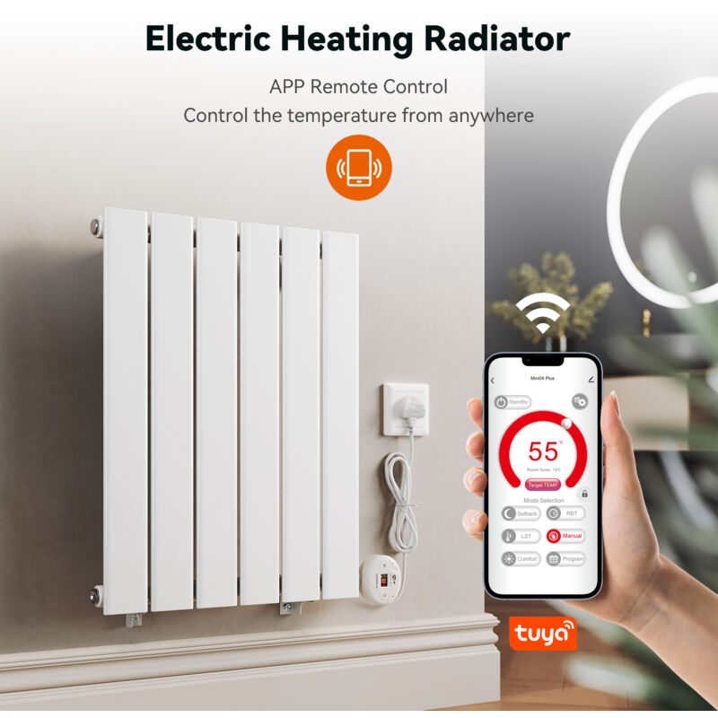 Image of Elegant - Smart WiFi Thermostatic Electric&hellip;
